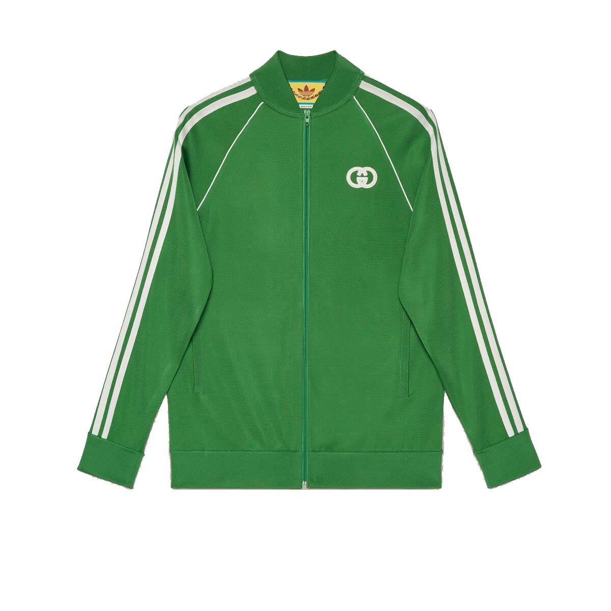 Gucci x adidas Viscose Zip Jacket Green Men's - FW22 - US