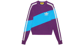 Gucci x adidas Wool Shirt Purple/Light Blue