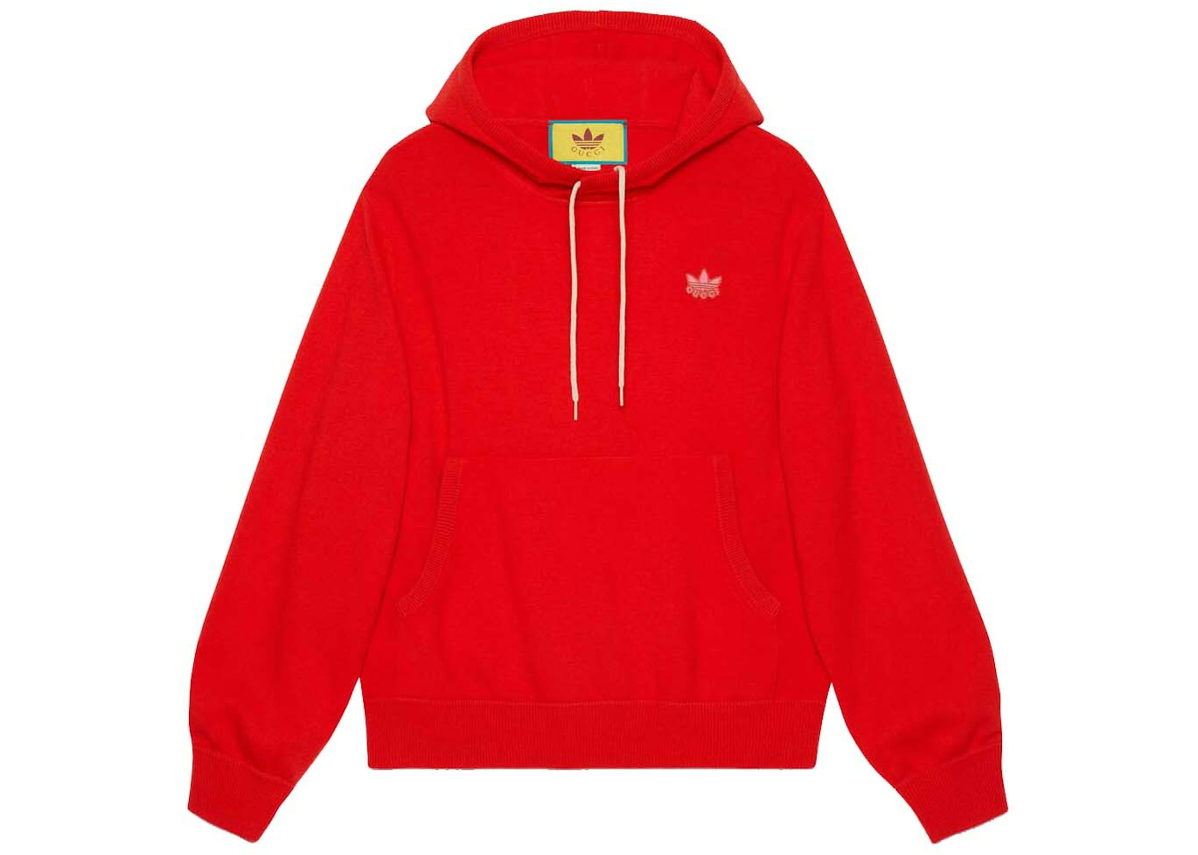 kin dam fossiel Gucci x adidas Wool Sweatshirt Red - SS22 Men's - US