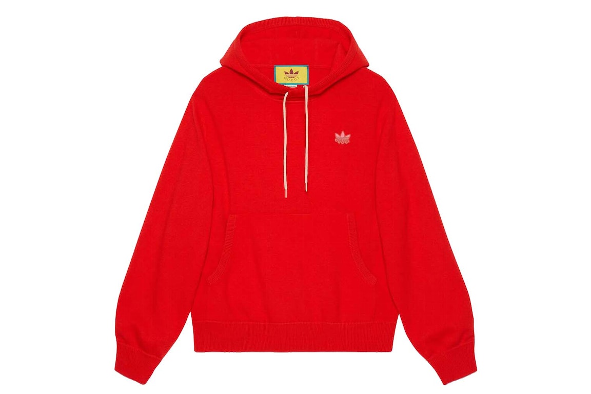 Pre-owned Gucci X Adidas Wool Sweatshirt Red