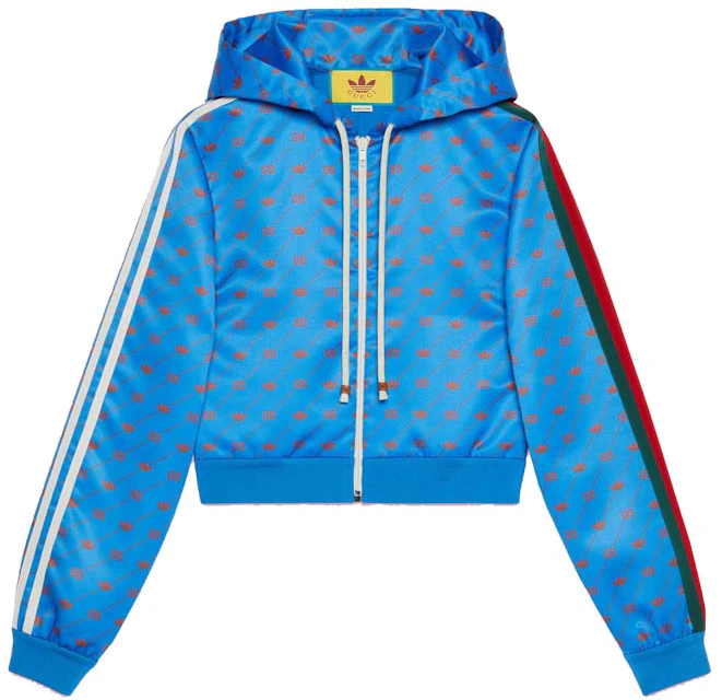 Gucci x adidas Zip Jacket Blue - SS22 - US