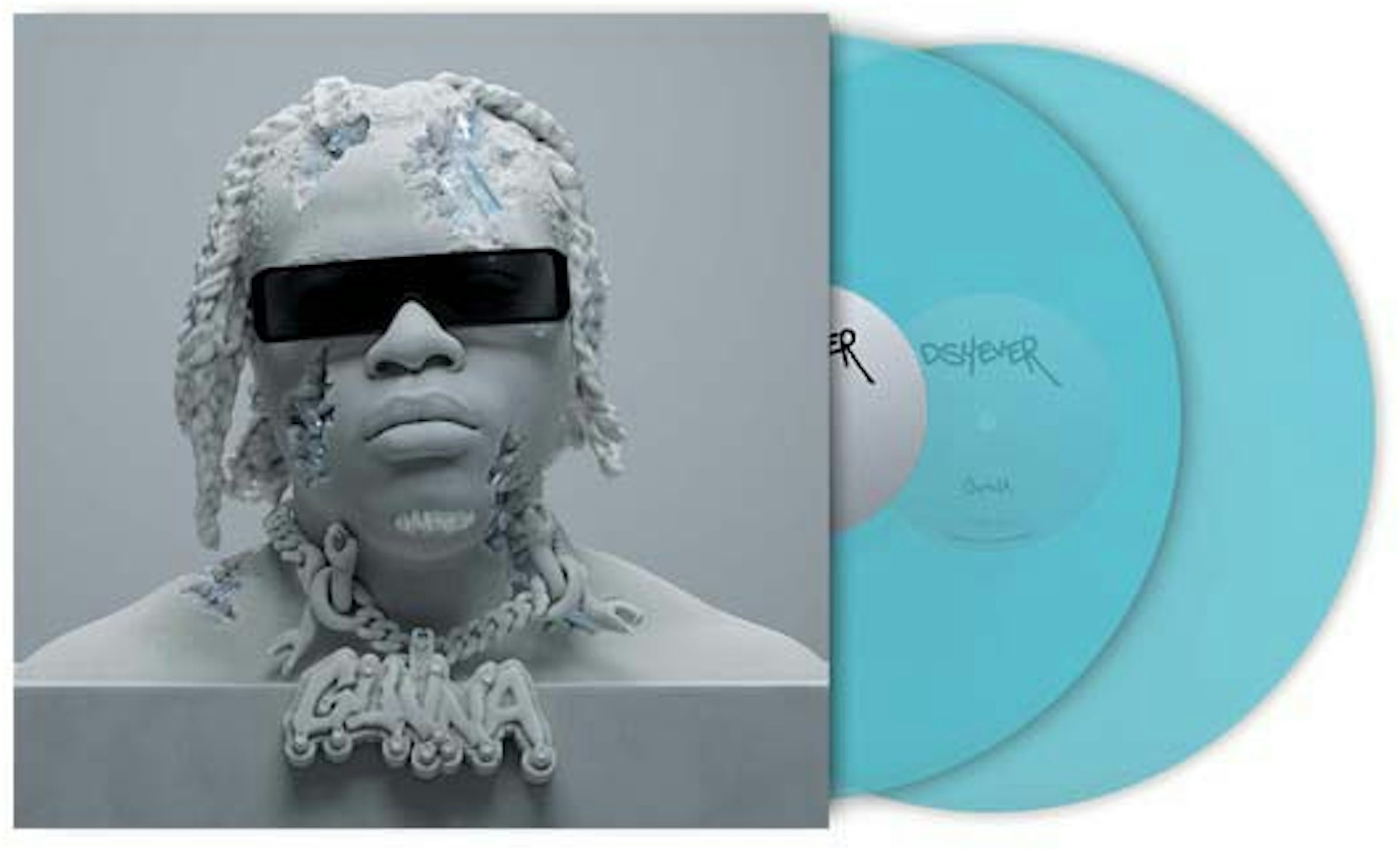 Gunna DS4EVER LP Vinyl (LE 1000) Icy Blue - US