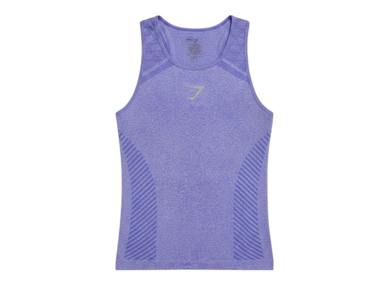 Gymshark Devant Seamless Slim Fit Tank Amethyst