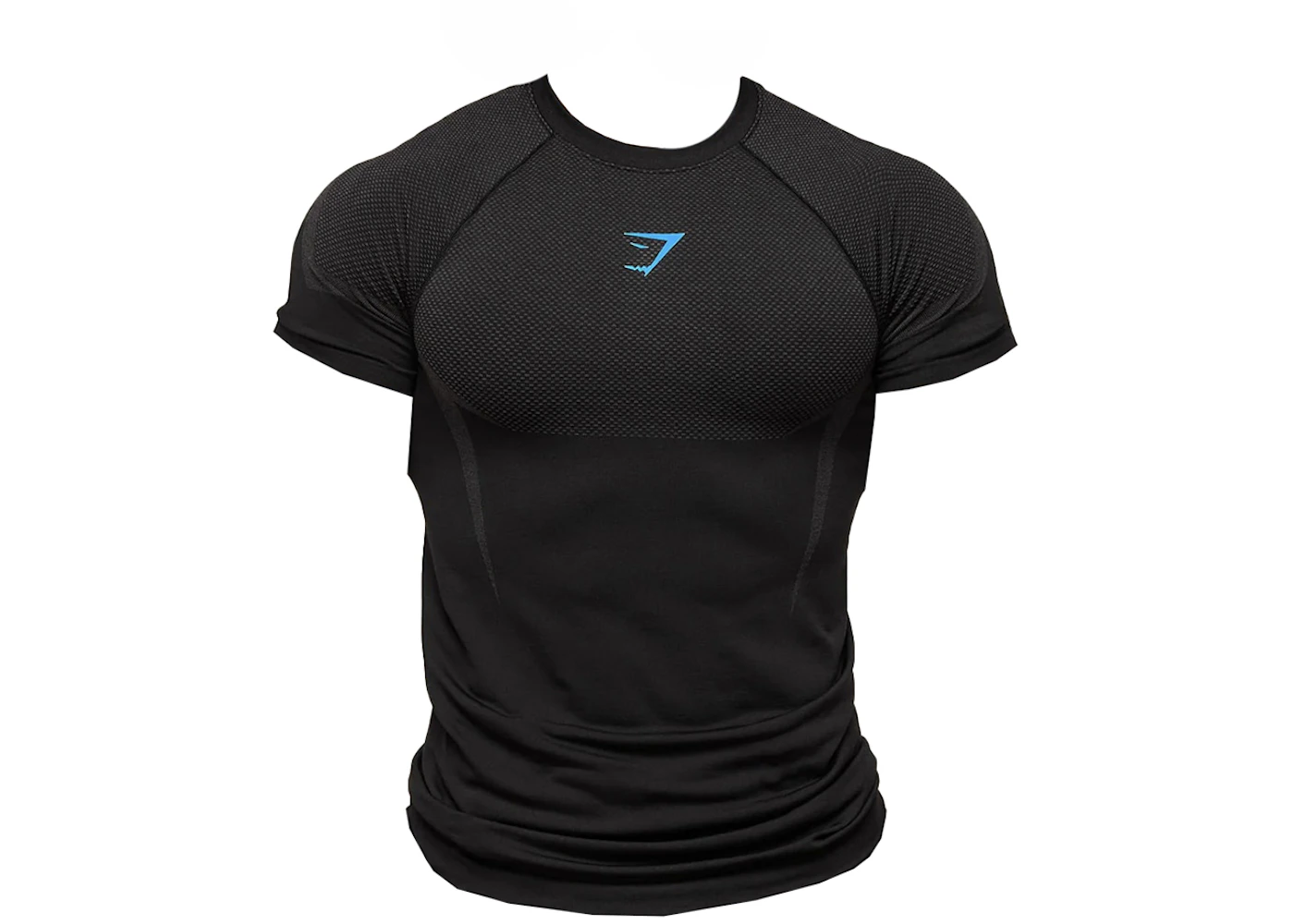 Gymshark Onyx Seamless T-shirt Black/Onyx Grey Men's SS25 US