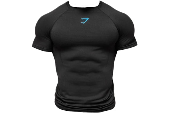 Gymshark Onyx Midnight 5.0 Seamless T-shirt Black/Black