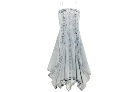 H&M x Glenn Martens Denim Dress Light Denim Blue - FW25 - US H&M x Glenn Martens Denim Dress Light Denim Blue - FW25 - US