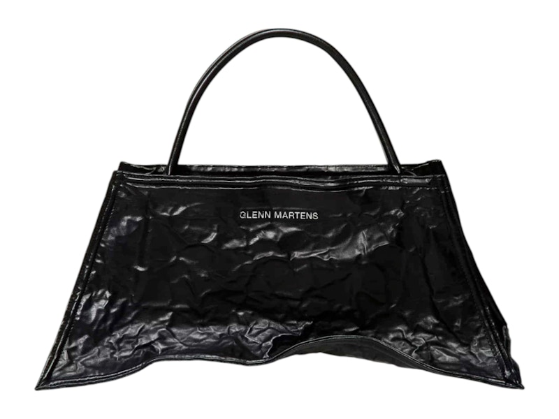 H&M Pre-owned Women's X Glenn Martens Shoulder Bag In Black