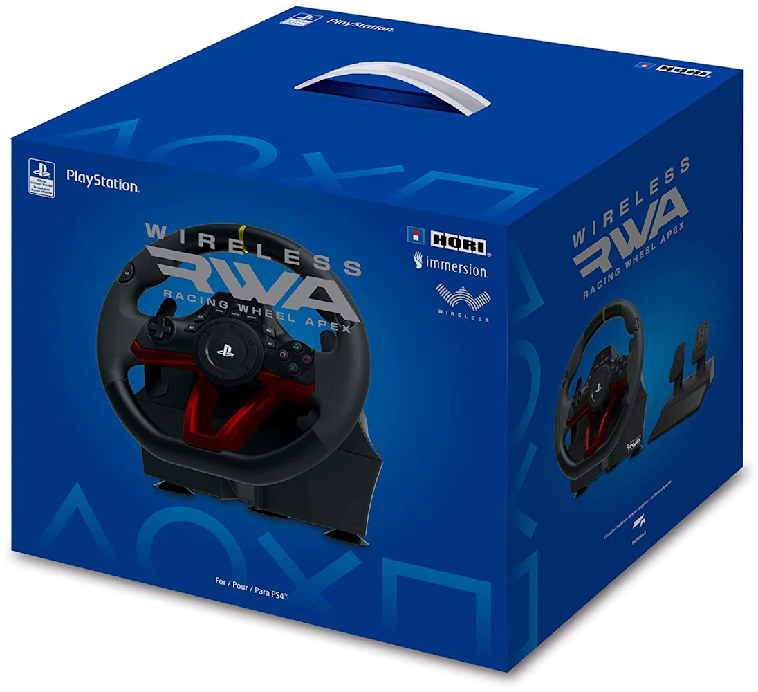 Hori Apex Wireless Racing Wheel (PS4) - XBOOM