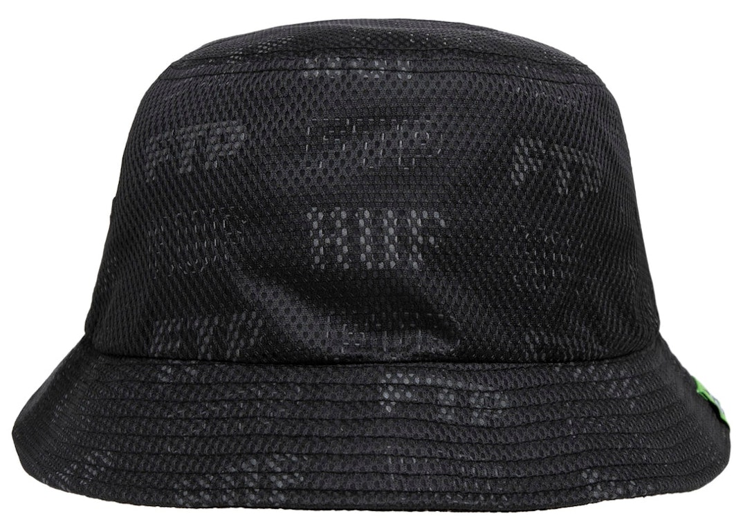 Pre-owned Huf X Ftp Bucket Hat Black