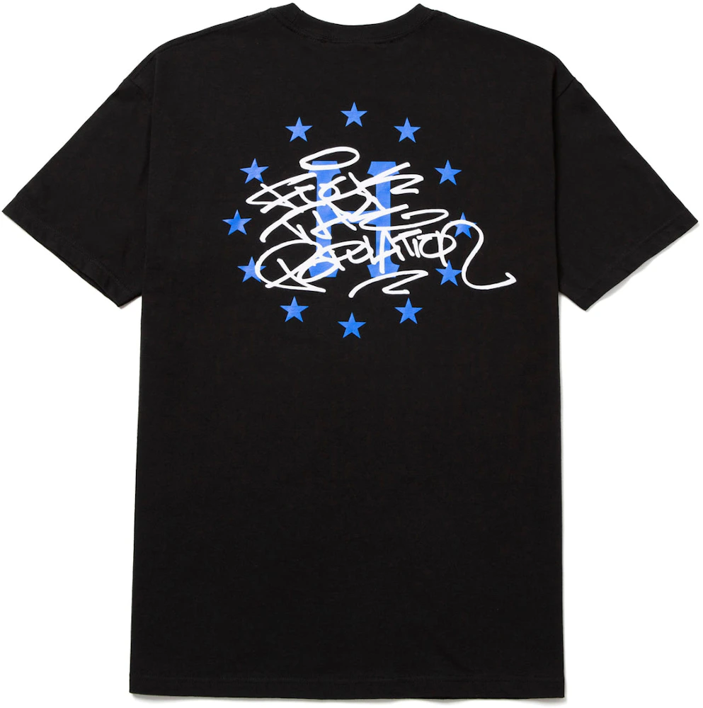 HUF x FTP Galaxy T-shirt Black Men's - SS22 - US