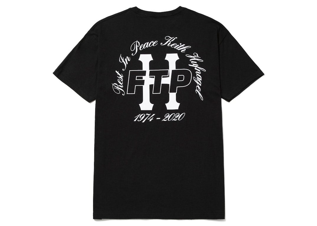 Pre-owned Huf X Ftp Keith T-shirt Black