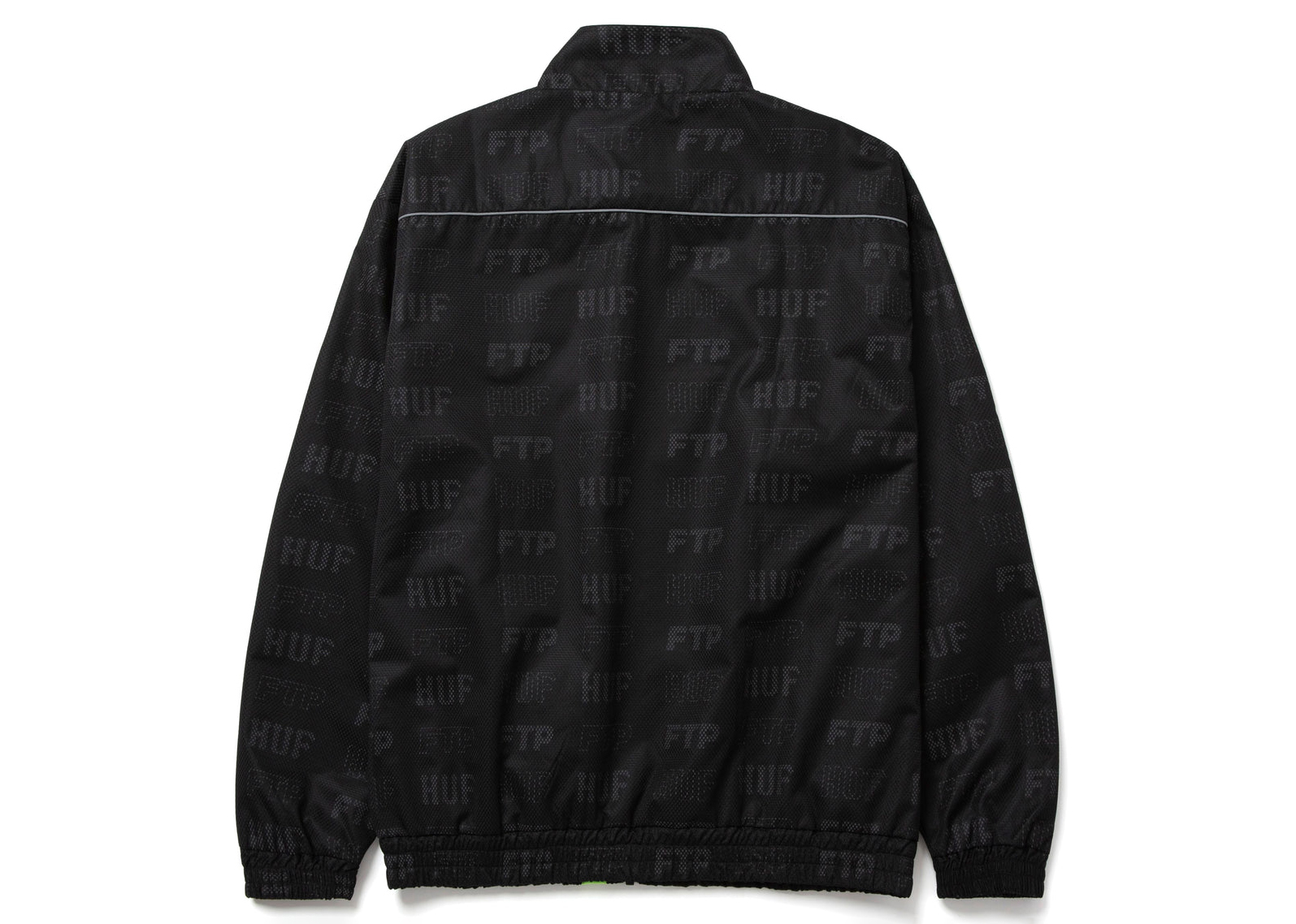 HUF x FTP Track Jacket Black Men's - SS22 - US