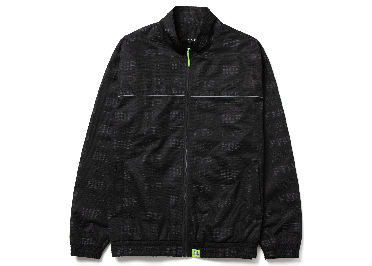 HUF x FTP Varsity Jacket Black Men's - SS22 - US