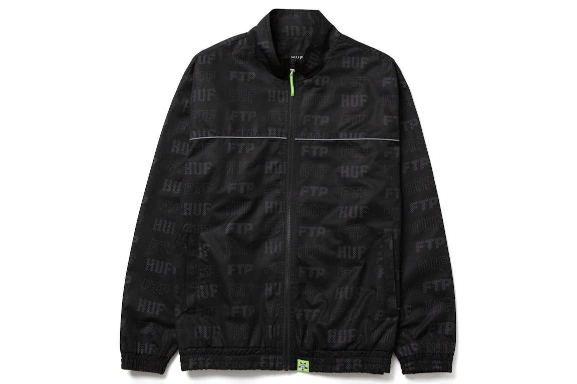Pre-owned Huf X Ftp Track Jacket Black