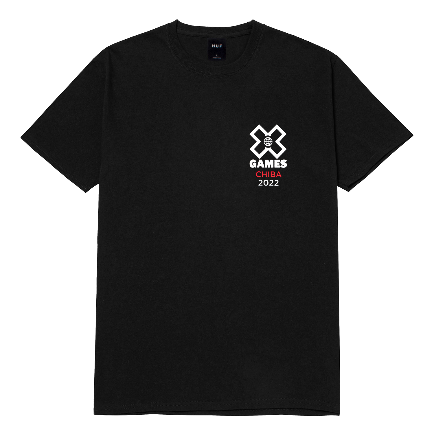 HUF x X Games Chiba 2022 T-Shirt Black Men's - SS22 - US