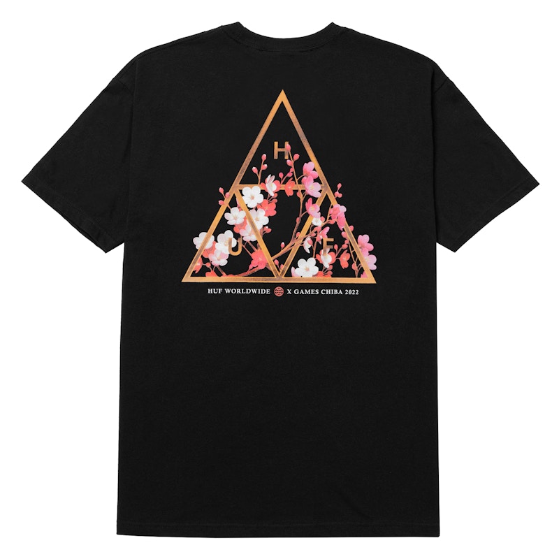 HUF x X Games Chiba 2022 T-Shirt Black Men's - SS22 - US