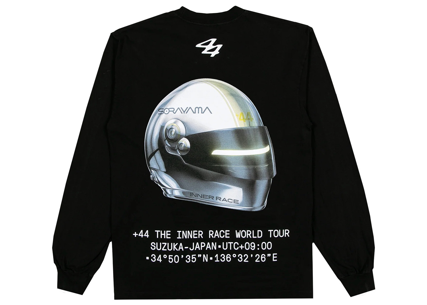 Hajime Sorayama +44 Helmet L/S Tee Black