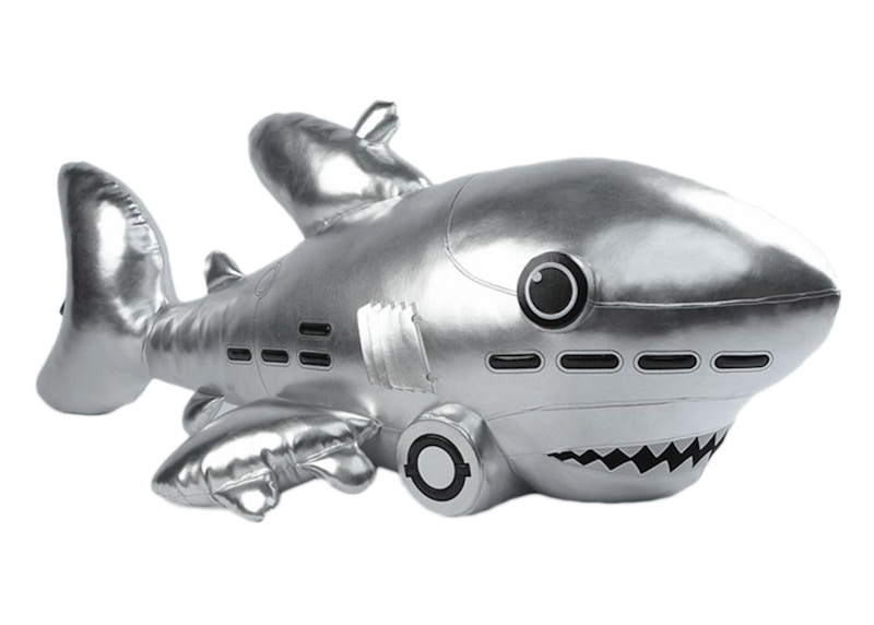 その他 MEDICOM TOY - SHARK X HAJIME SORAYAMA 100%&amp;400% SILVER bearbrick-sorayama-xlarge-400-