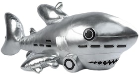 Hajime Sorayama Shark Large Plush Silver