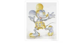 Hajime Sorayama x Disney Future Mickey Mouse Open Edition Small Poster Metallic