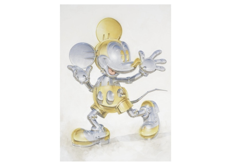 Hajime Sorayama x Disney Mickey Mouse Now & Future Digital Mirror