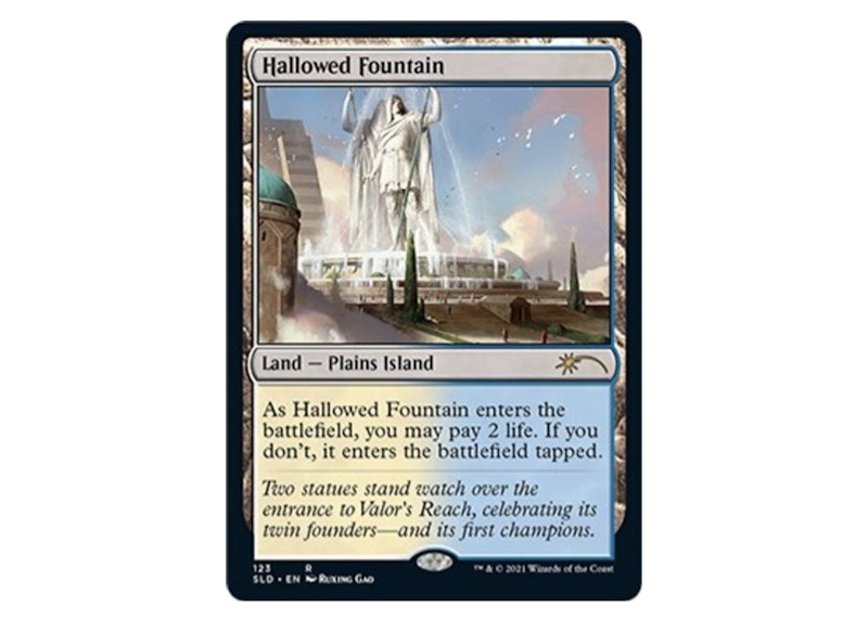 Hallowed Fountain Magic: The Gathering TCG Secret Lair Drop Series