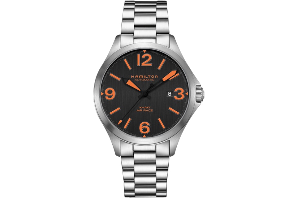 Hamilton Khaki Aviation Air Race Auto H76535131 42mm in Stainless