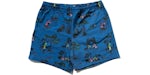 Harlem Toile x Union Hawaiian Short Königsblau Blau