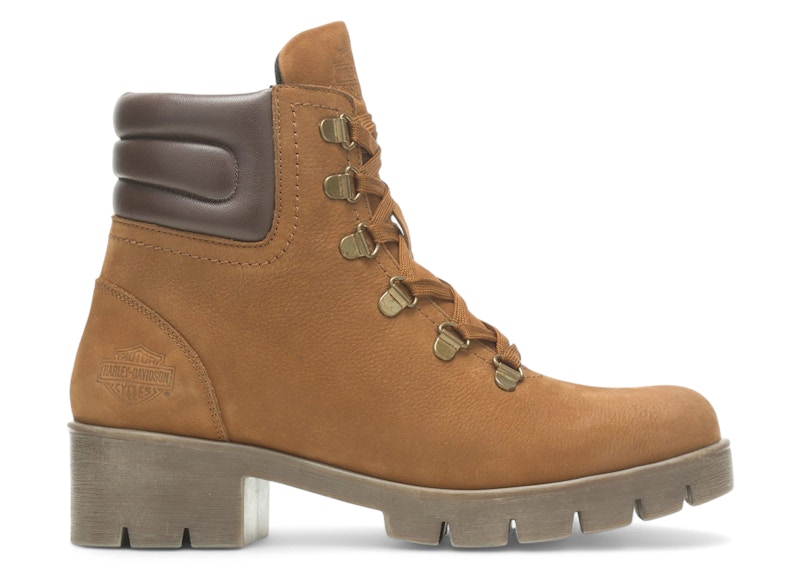 Pre-owned Harley-davidson Harleydavidson Trawood Boots (women's) Sneakers In Brown