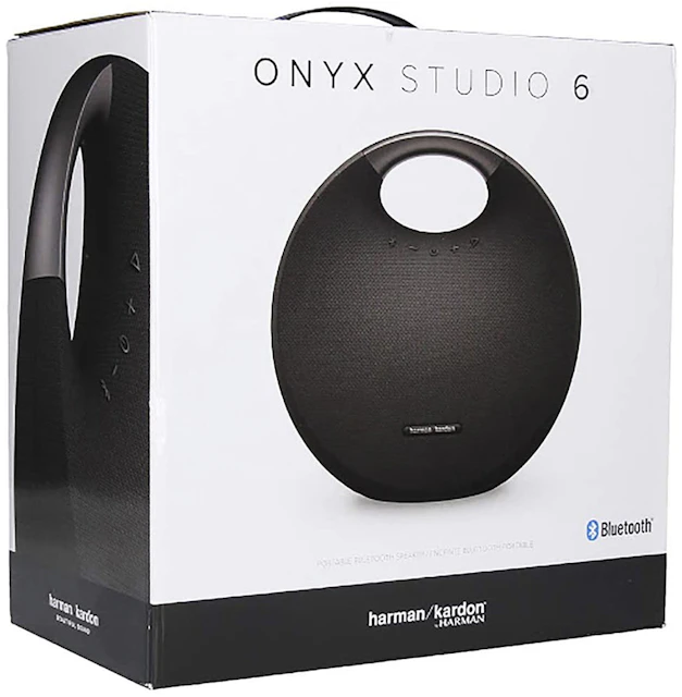maagd ontslaan Aanbeveling Harman Kardon Onyx Studio 6 Wireless IPX7 Waterproof Bluetooth Speaker  HKOS6BLKAM Black - US