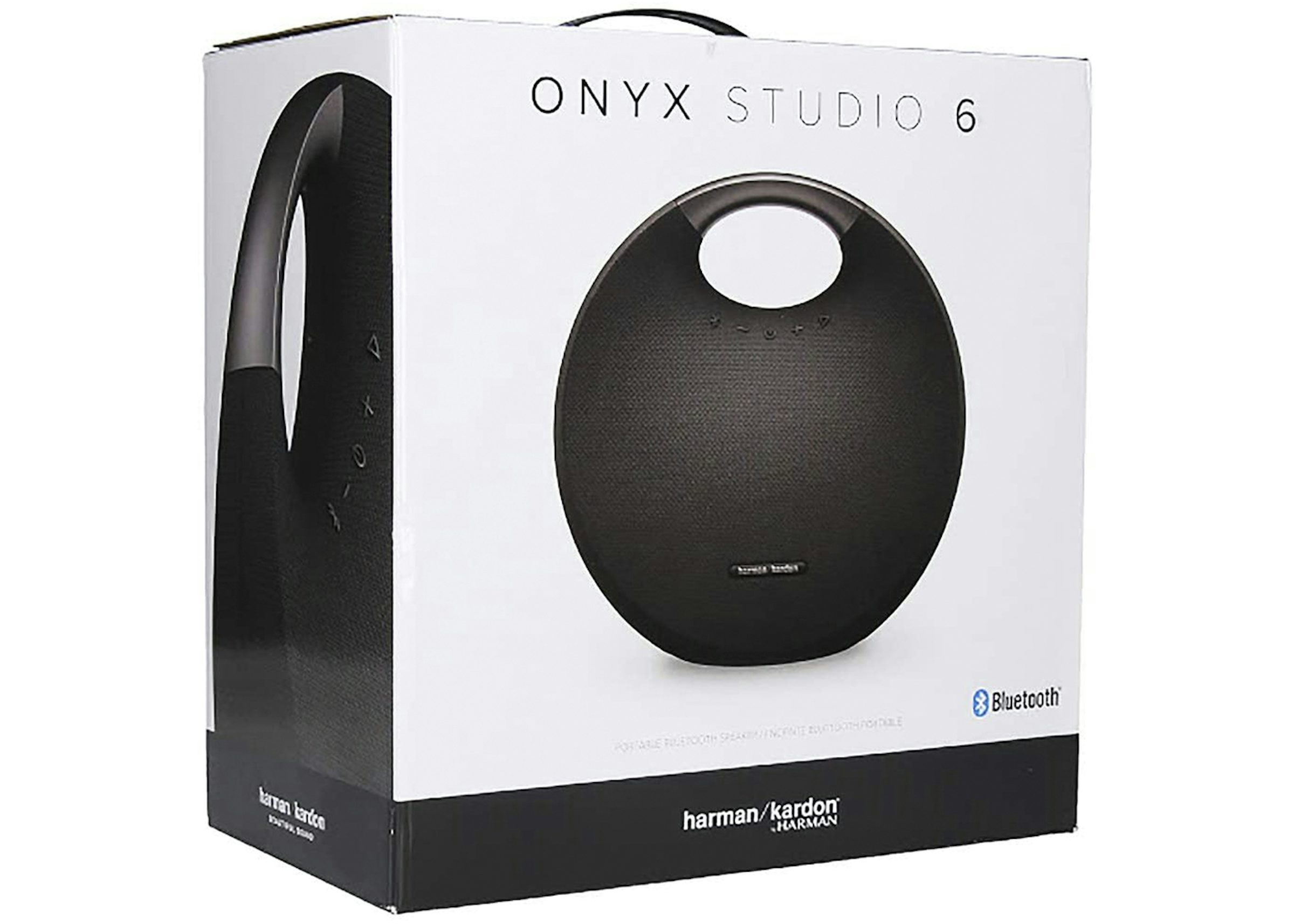 Harman Kardon Onyx Studio 6 Wireless IPX7 Waterproof Bluetooth Speaker  HKOS6BLKAM Black - US