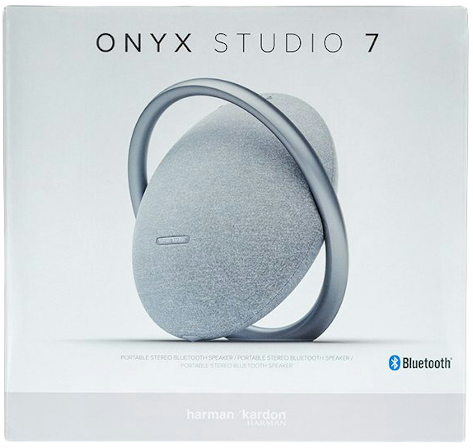 Portable Speaker Onyx - Stereo 7 Studio Bluetooth HKOS7GRYAM US Harman Grey Kardon