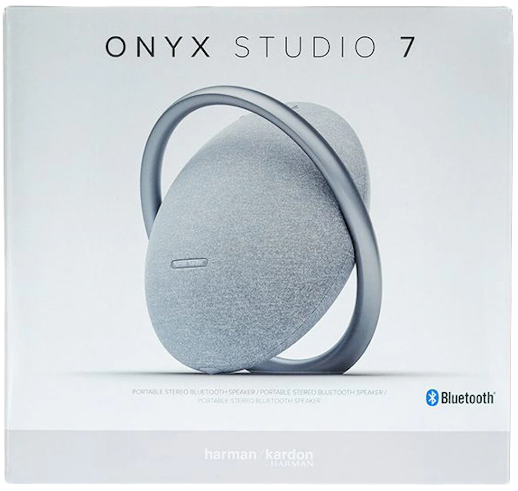 hongersnood Invloed Altaar Harman Kardon Onyx Studio 7 Portable Stereo Bluetooth Speaker HKOS7GRYAM  Grey - US