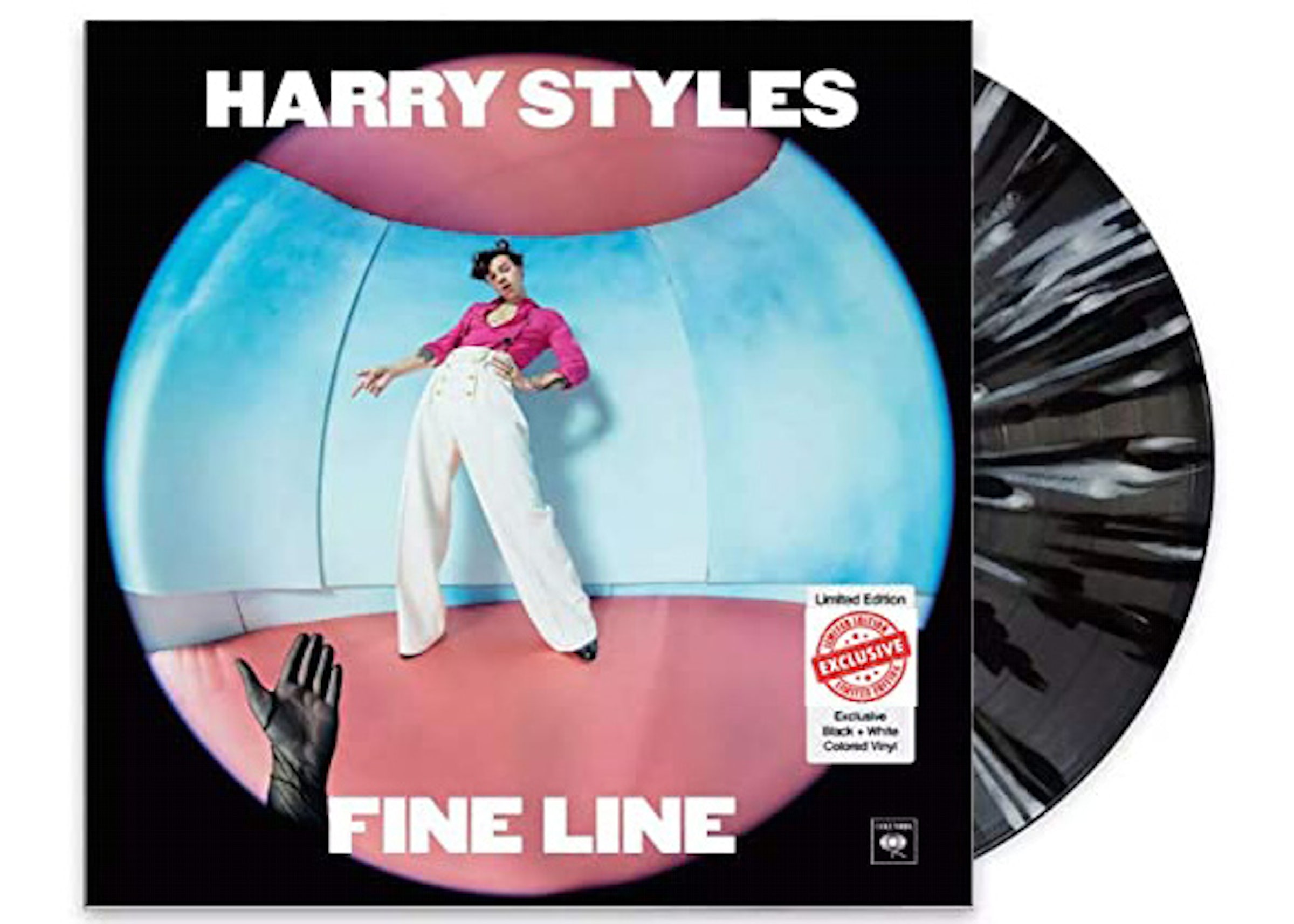 Harry Styles Fine Line Limited Edition 2XLP Vinyl Black & White