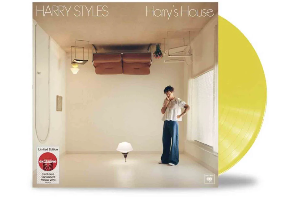 Harry Styles Harry's House Target Exclusive Vinyl Yellow