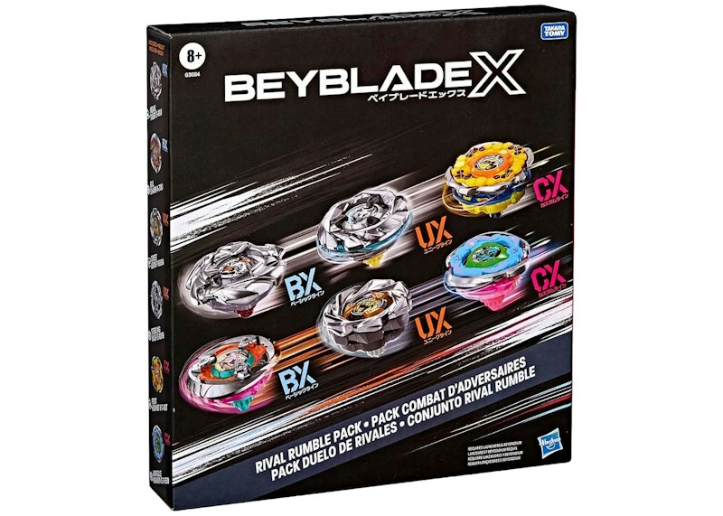 Hasbro Beyblade X Rival Rumble Pack Set