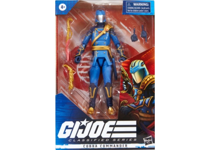 Cobra commander gi joe best sale action figure