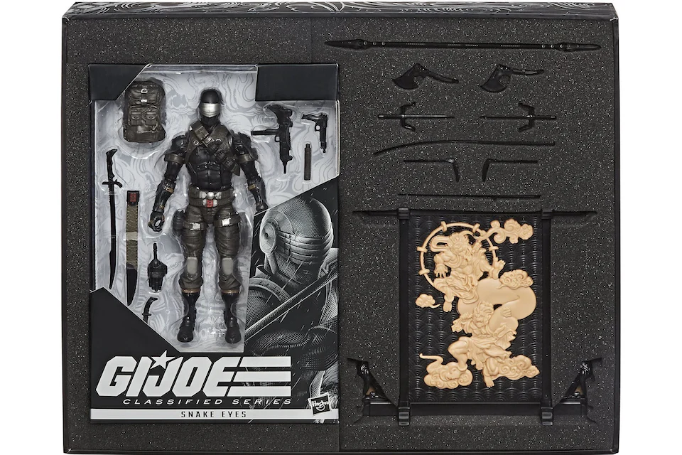 Hasbro G.I. JOE Classified Series Snake Eyes Deluxe Action Figure