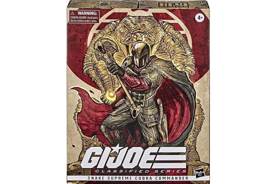 Hasbro G.I. JOE Classified Series Snake Supreme Cobra Commander SDCC Exclusive Action Figure