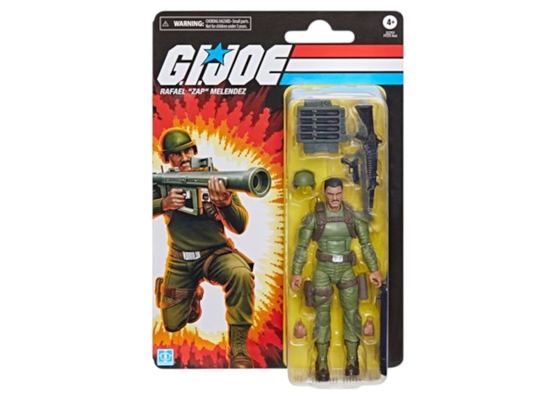 Hasbro G.I. Joe Classified Series Retro Cardback Rafael Zap Melendez Action Figure