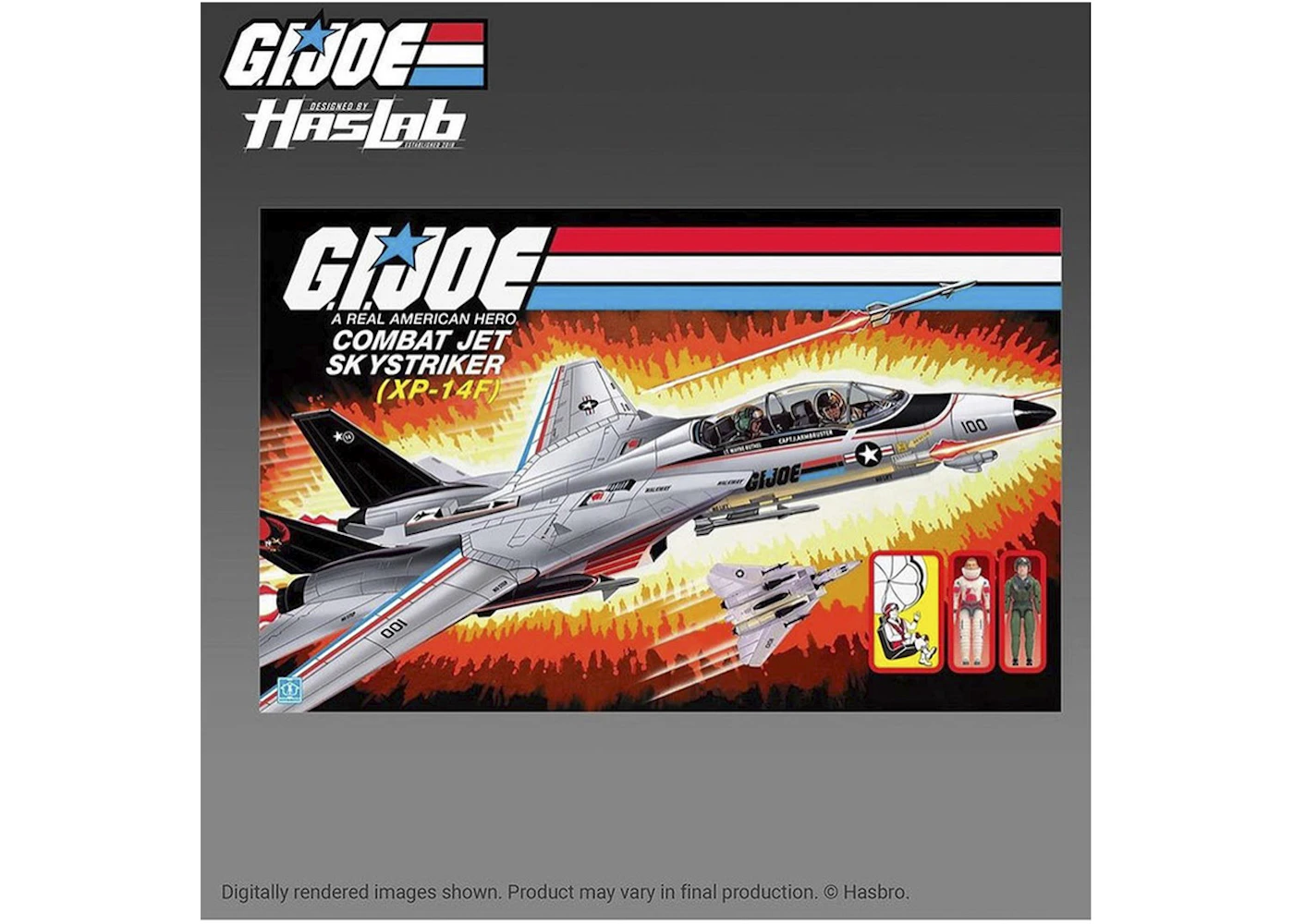 Hasbro Haslab Joe Skystriker Fighter Plane Action Figure