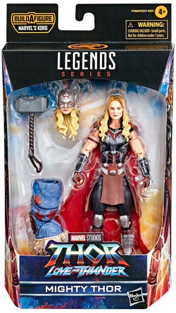 Hasbro Marvel Legends Series Thor: Love and Thunder King Valkyrie  Build-A-Figure 6-in Action Figure