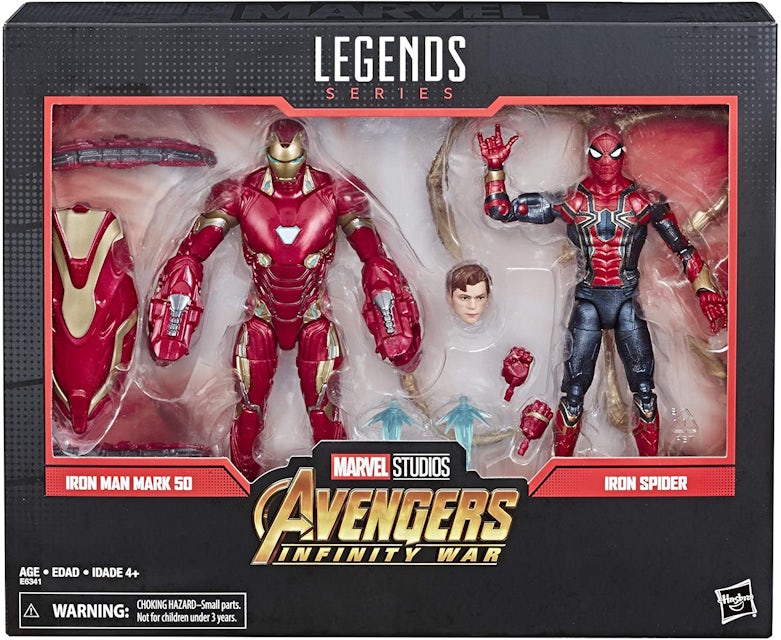 Spiderman Iron Man Hulk Cartoon Keychain Anime Avengers Black
