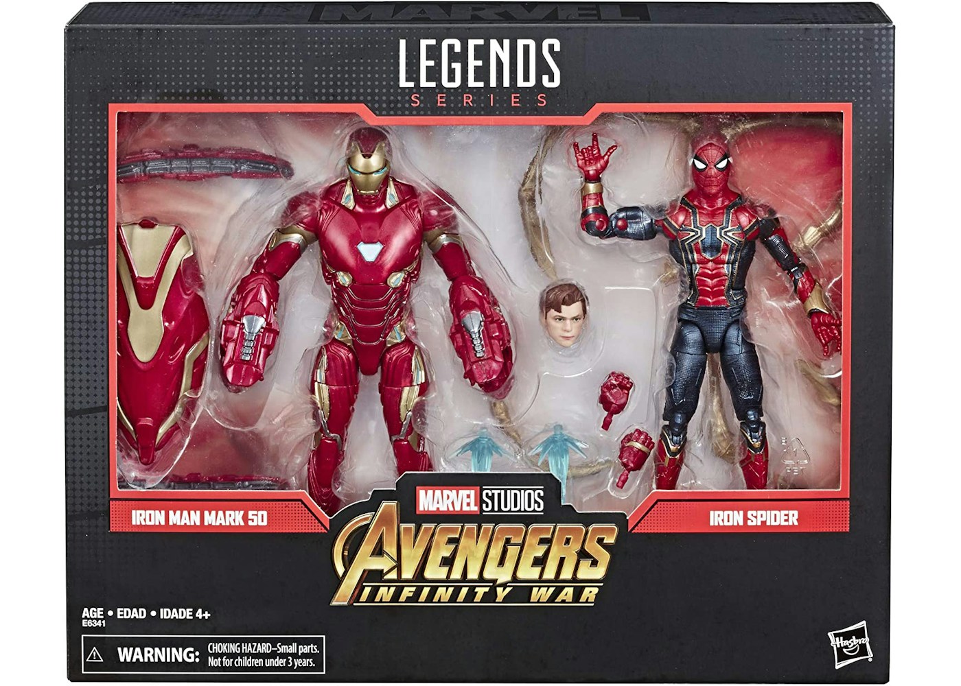 Hasbro Marvel Legends Avengers Infinity War Iron Man Mark 50 Iron Spider 2 Pack Action Figure Ss19 Hasbro Marvel Legends Avengers Infinity War Iron Man Mark 50 Iron Spider 2 Pack Action Figure Ss19