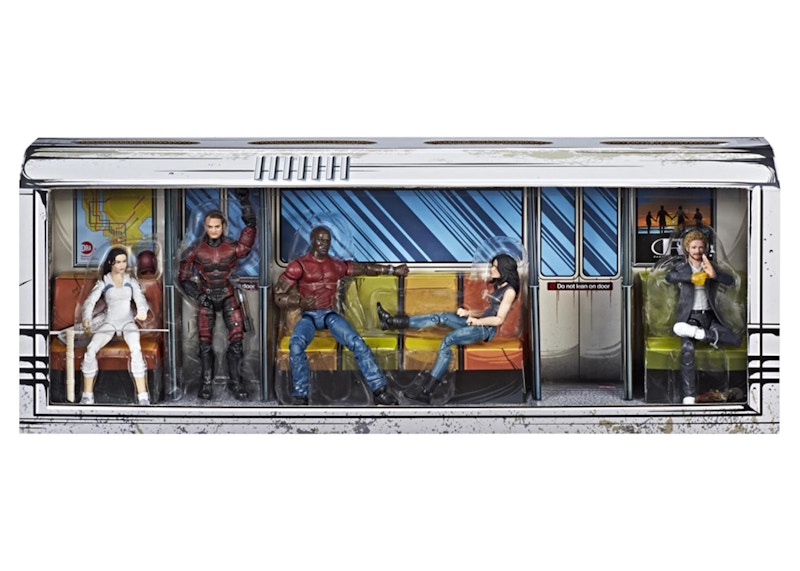 Hasbro Marvel Legends Defenders Rail Authority SDCC Exclusive 5-Pack Action  Figure