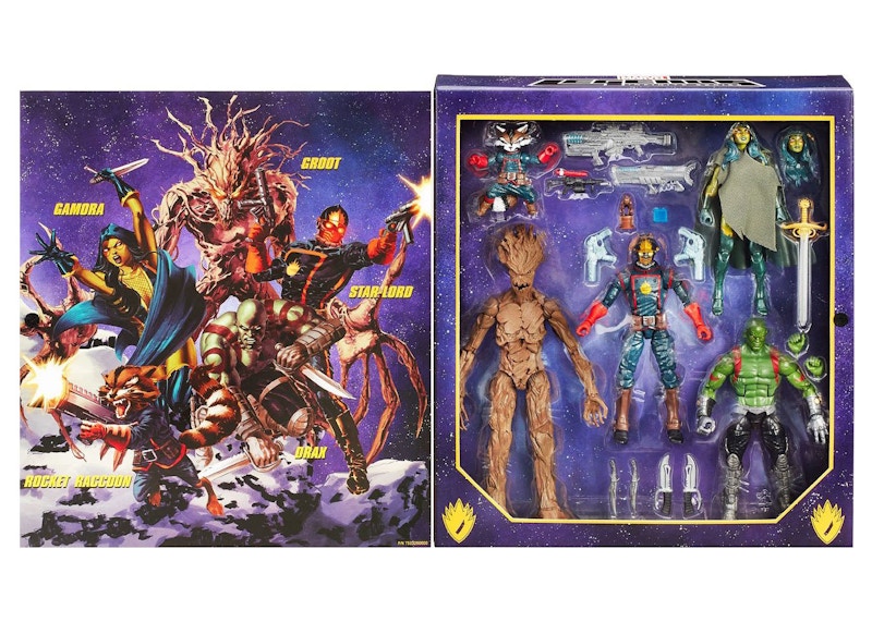 Guardians of the galaxy deals figures set