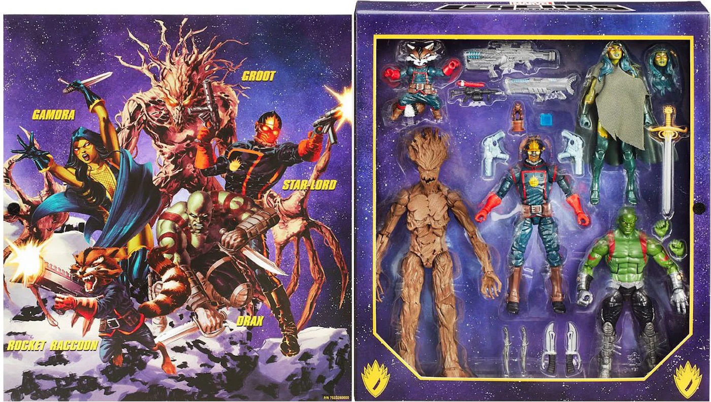 Guardians Galaxy Marvel Legends  Marvel Toy Box Guardians Galaxy -  Original 6-inch - Aliexpress