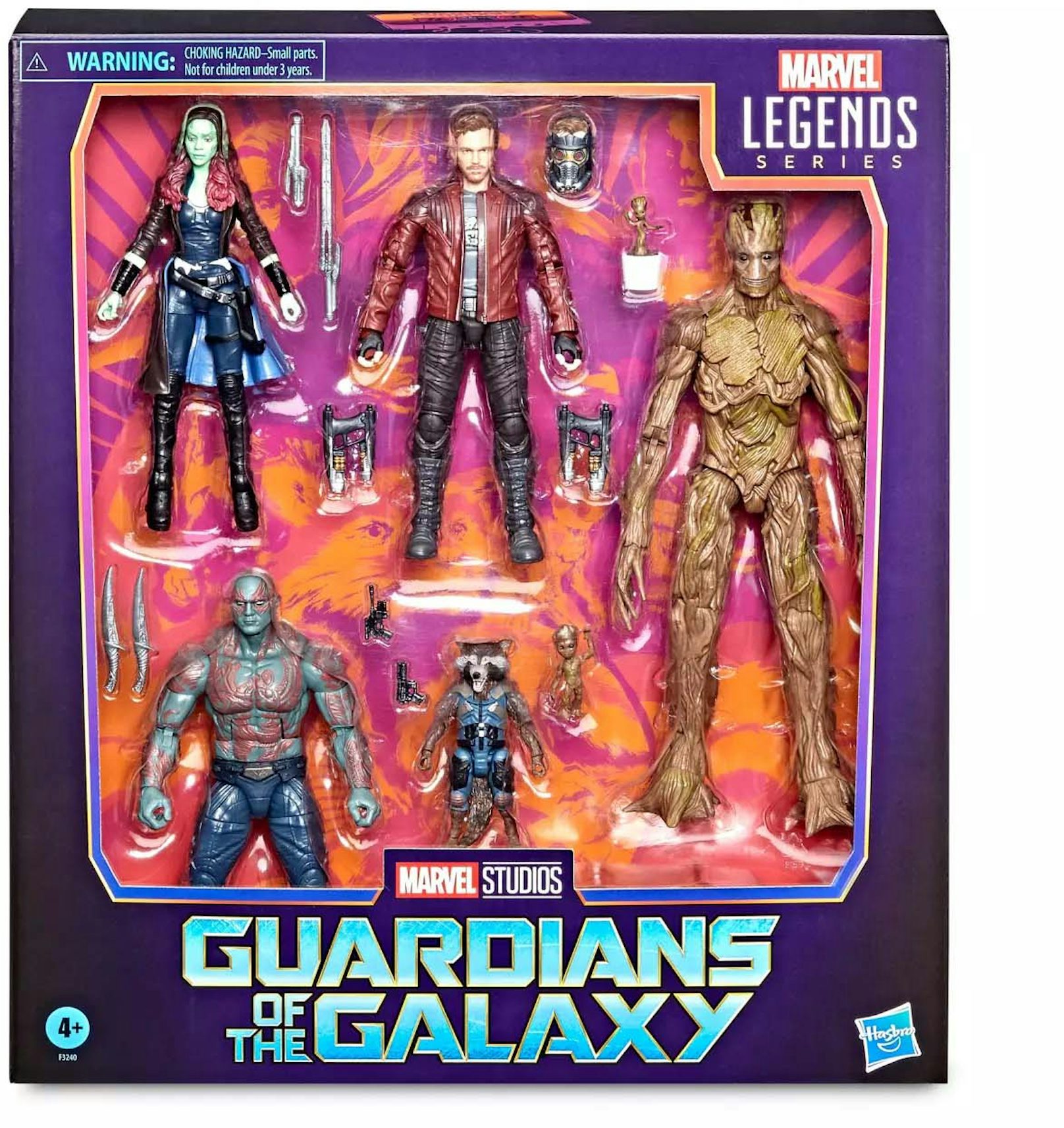 Hasbro Marvel Legends Comics Series Guardians of The Galaxy Star
