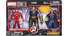 Hasbro Marvel Legends Infinity War: Iron Man Mark L, Thanos, Dr. Strange 3-Pack Action Figure
