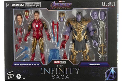 Hasbro Marvel Legends Iron Man MK85 Thanos Final Battle The
